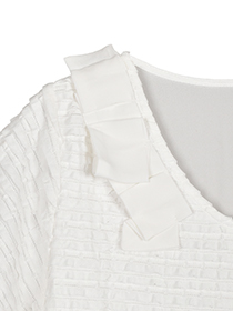 ｸﾁｭｰﾙﾘﾎﾞﾝのｼﾞｬｶｰﾄﾞﾃｨｱｰﾄﾞﾁｭﾆｯｸ 詳細画像