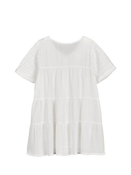 ｸﾁｭｰﾙﾘﾎﾞﾝのｼﾞｬｶｰﾄﾞﾃｨｱｰﾄﾞﾁｭﾆｯｸ 詳細画像 ｵﾌﾎﾜｲﾄ 2