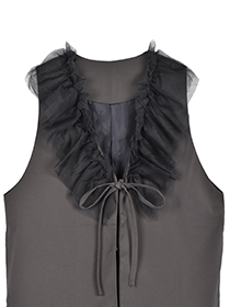 ﾁｭｰﾙふりるの華やぎ軽やかｼﾞﾚ 詳細画像