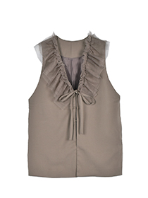 ﾁｭｰﾙふりるの華やぎ軽やかｼﾞﾚ 詳細画像