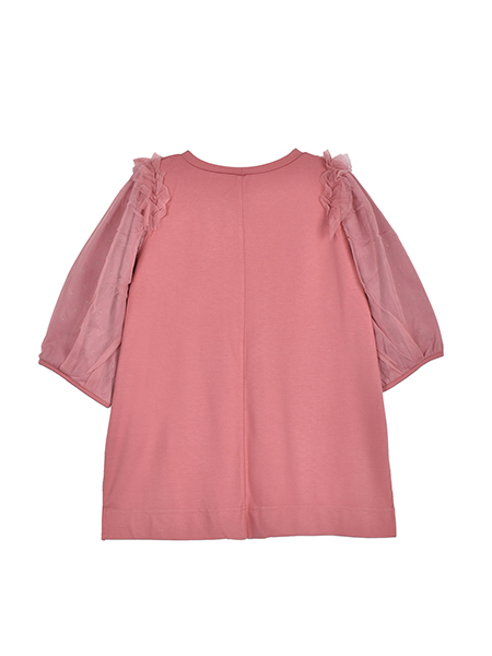 ﾁｭｰﾙﾚｲﾔｰﾄﾞのﾌｪﾐﾆﾝﾌｫﾙﾑﾄｯﾌﾟｽ 詳細画像 ﾋﾟﾝｸ 2