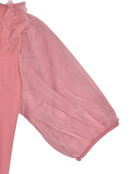 ﾁｭｰﾙﾚｲﾔｰﾄﾞのﾌｪﾐﾆﾝﾌｫﾙﾑﾄｯﾌﾟｽ 詳細画像 ﾋﾟﾝｸ 5