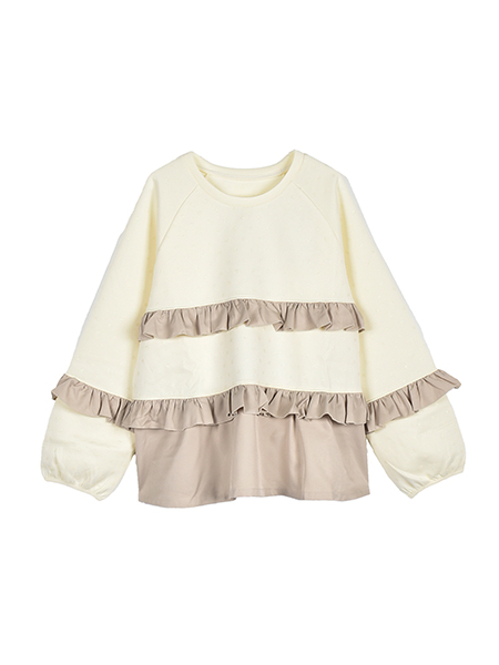 ﾗﾒﾄﾞｯﾄの大人ふりるﾌﾟﾙｵｰﾊﾞｰ 詳細画像 ｴｸﾘｭ 1