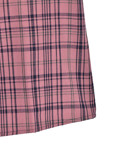 ｵﾘｼﾞﾅﾙﾁｪｯｸのﾎﾞｳﾀｲﾘﾎﾞﾝﾌﾞﾗｳｽ 詳細画像 ﾋﾟﾝｸ系 5