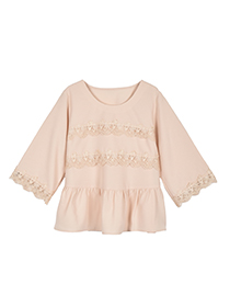 ﾘｯﾁﾚｰｽのｴﾚｶﾞﾝﾄﾌﾚｱﾌﾟﾙｵｰﾊﾞｰ